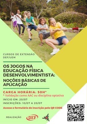 Imagem - Curso de Extensão - Os Jogos na Educação Física