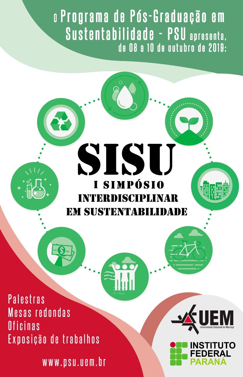 I Simpósio Interdisciplinar de Sustentabilidade