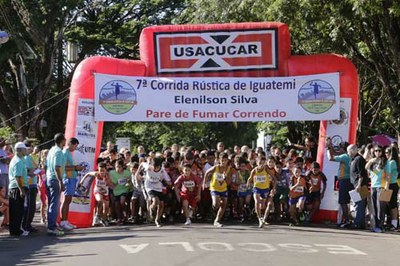 Cerca de 1,6 mil disputaram Prova Rústica de Iguatemi
