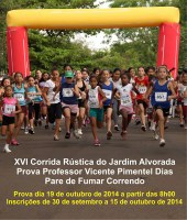 XVI Corrida Rústica do Jardim Alvorada foi um sucesso! 